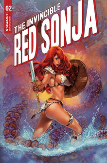 INVINCIBLE RED SONJA #2 PREMIUM CHATZOUDIS FOC VAR