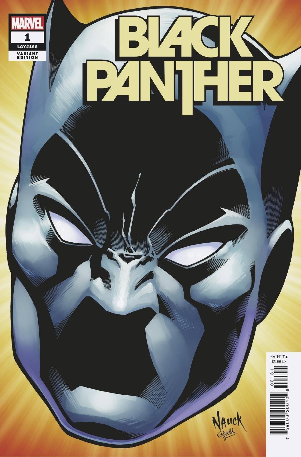 BLACK PANTHER 1 NAUCK HEADSHOT VARIANT