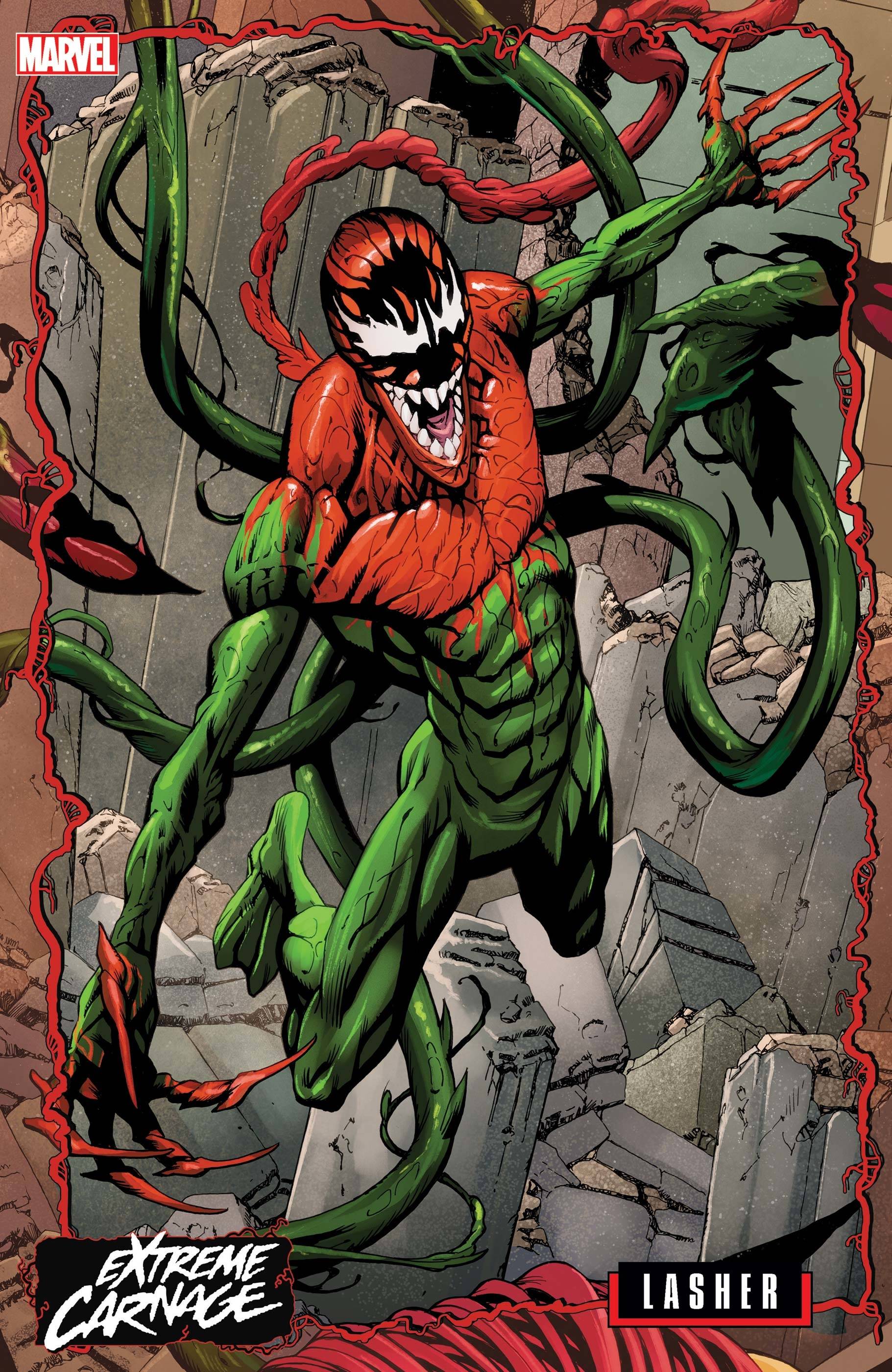 EXTREME CARNAGE LASHER #1 JOHNSON CONNECTING VAR