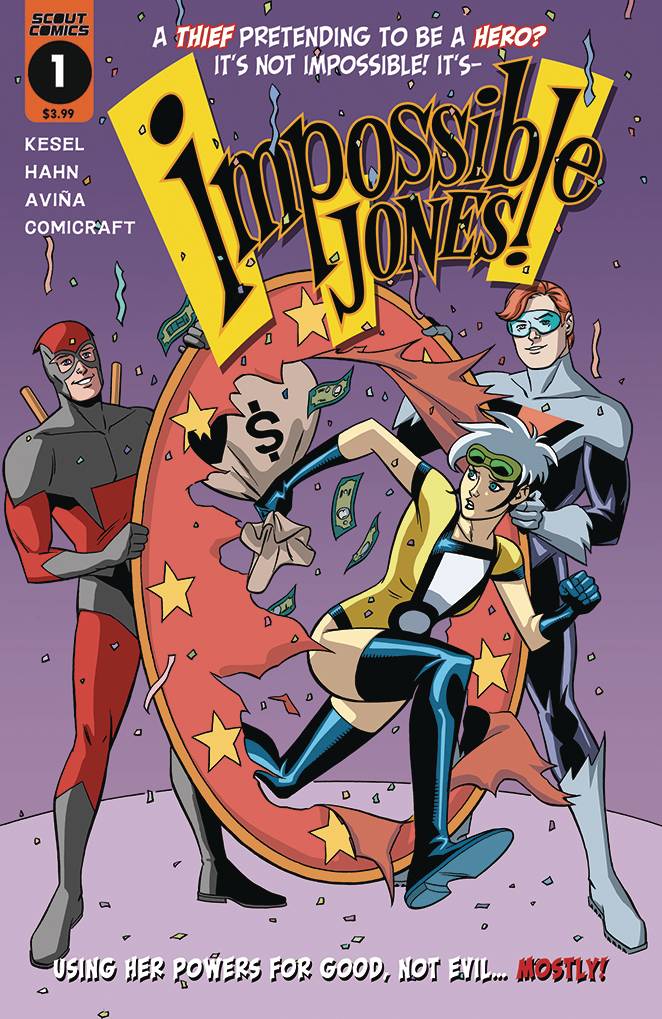 IMPOSSIBLE JONES #1 (OF 4) CVR A DAVID HAHN/KARL KESEL