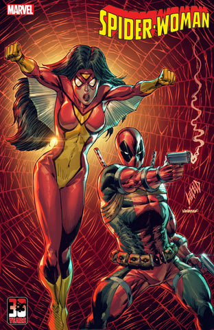 SPIDER-WOMAN 16 LIEFELD DEADPOOL 30TH VARIANT