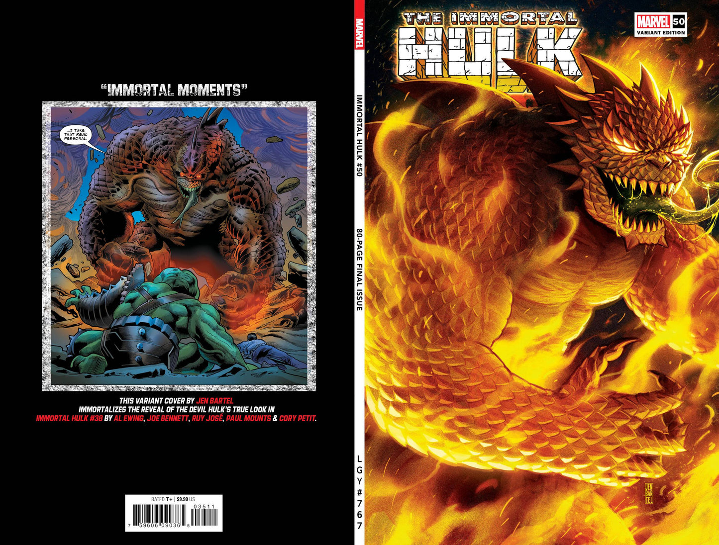 IMMORTAL HULK 50 BARTEL VARIANT