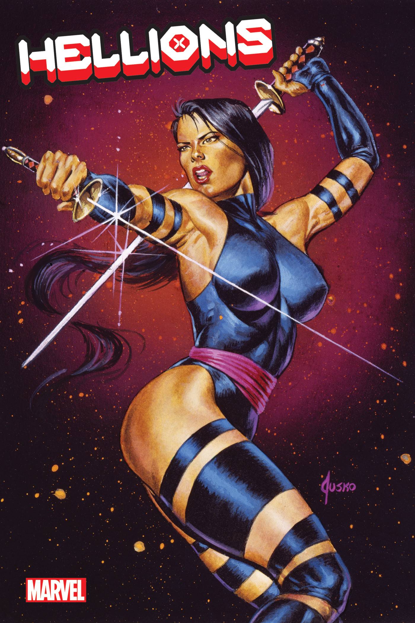 HELLIONS 16 JUSKO MARVEL MASTERPIECES VARIANT