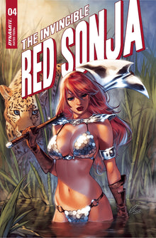 INVINCIBLE RED SONJA #4 CVR Q FOC PREMIUM CHATZOUDIS