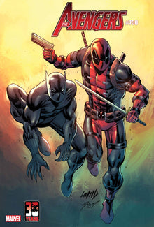 AVENGERS 50 LIEFELD DEADPOOL 30TH VARIANT
