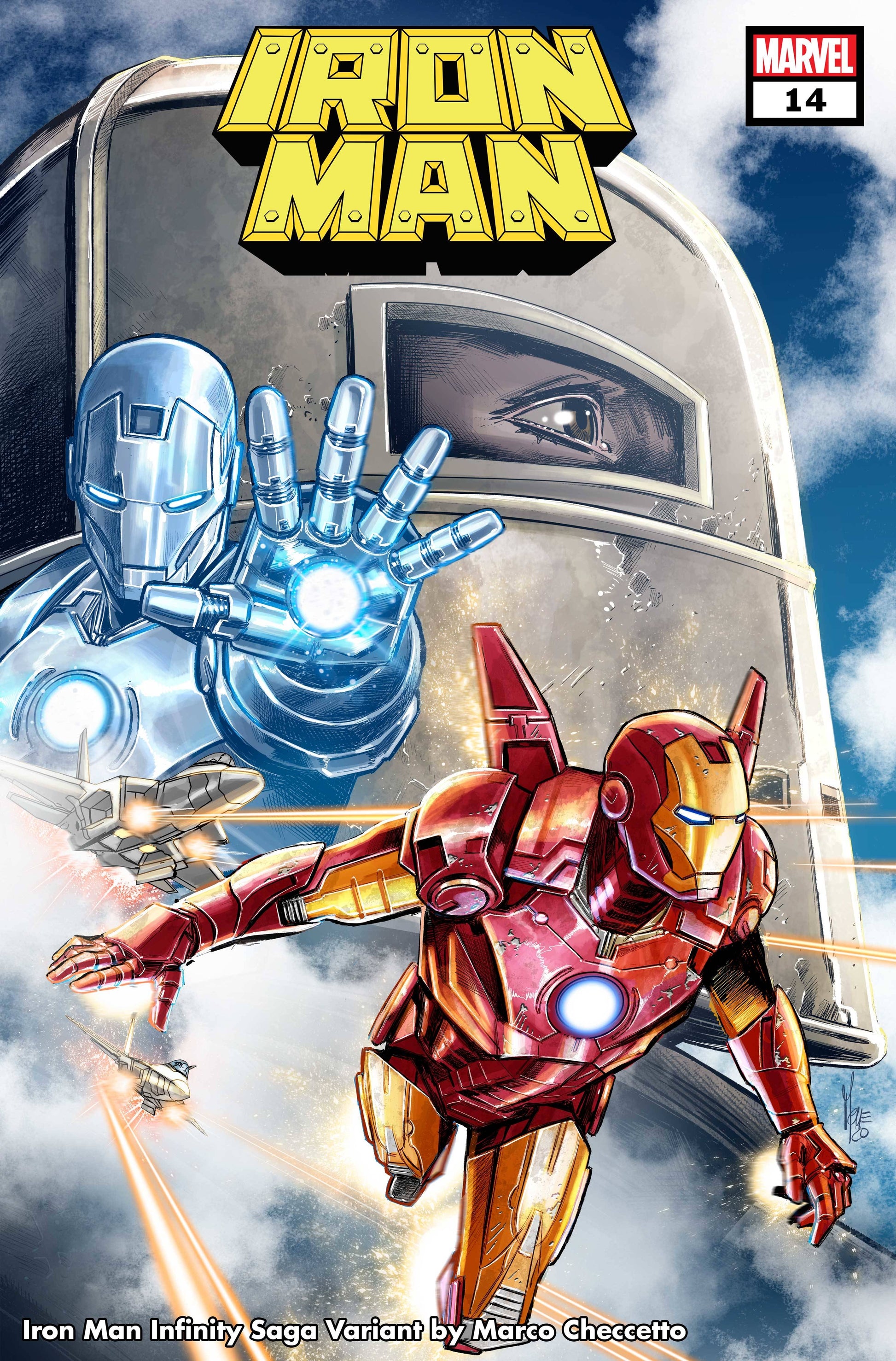 IRON MAN 14 CHECCHETTO INFINITY SAGA PHASE 1 VARIANT