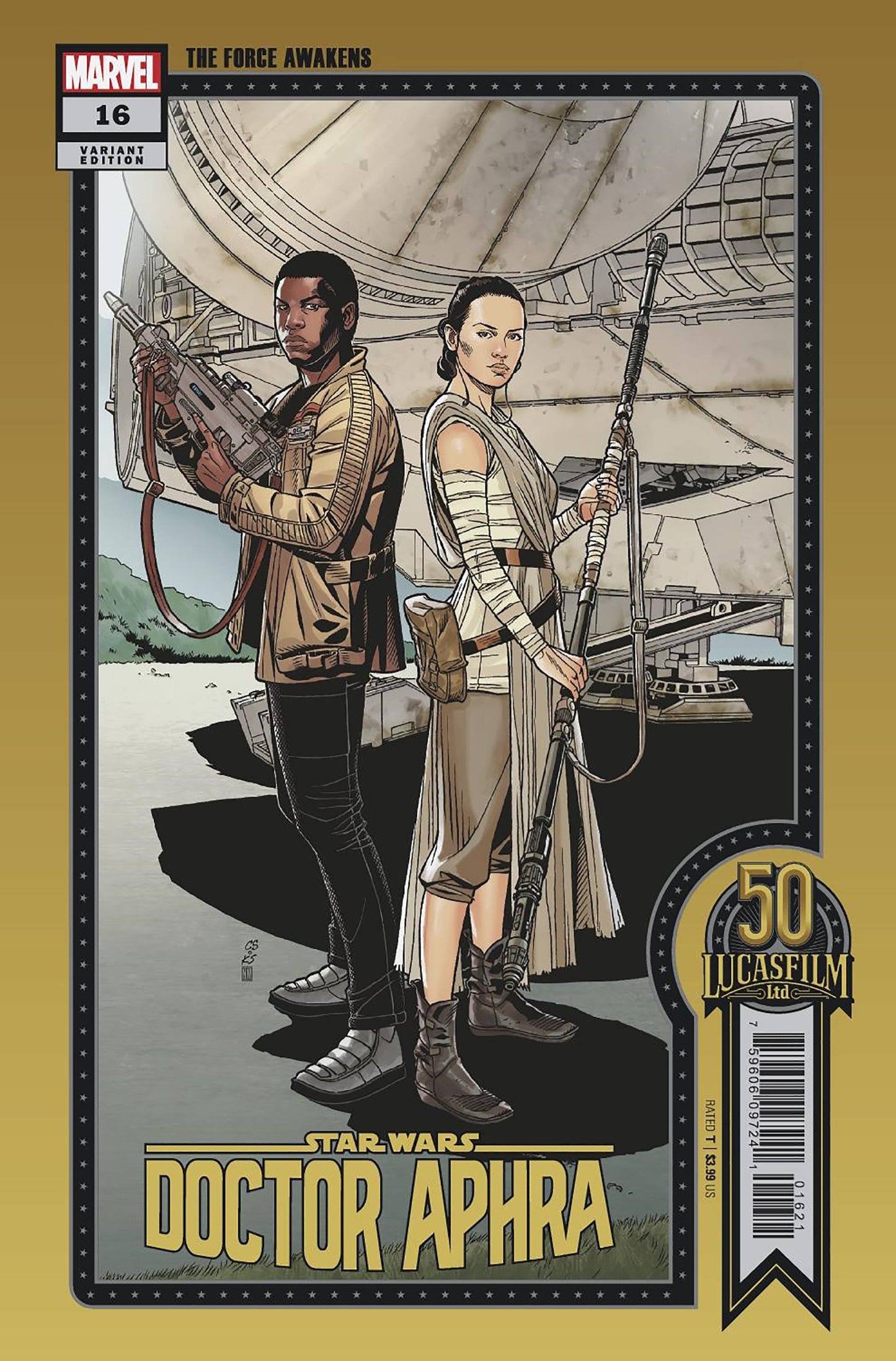 STAR WARS: DOCTOR APHRA 16 SPROUSE LUCASFILM 50TH VARIANT