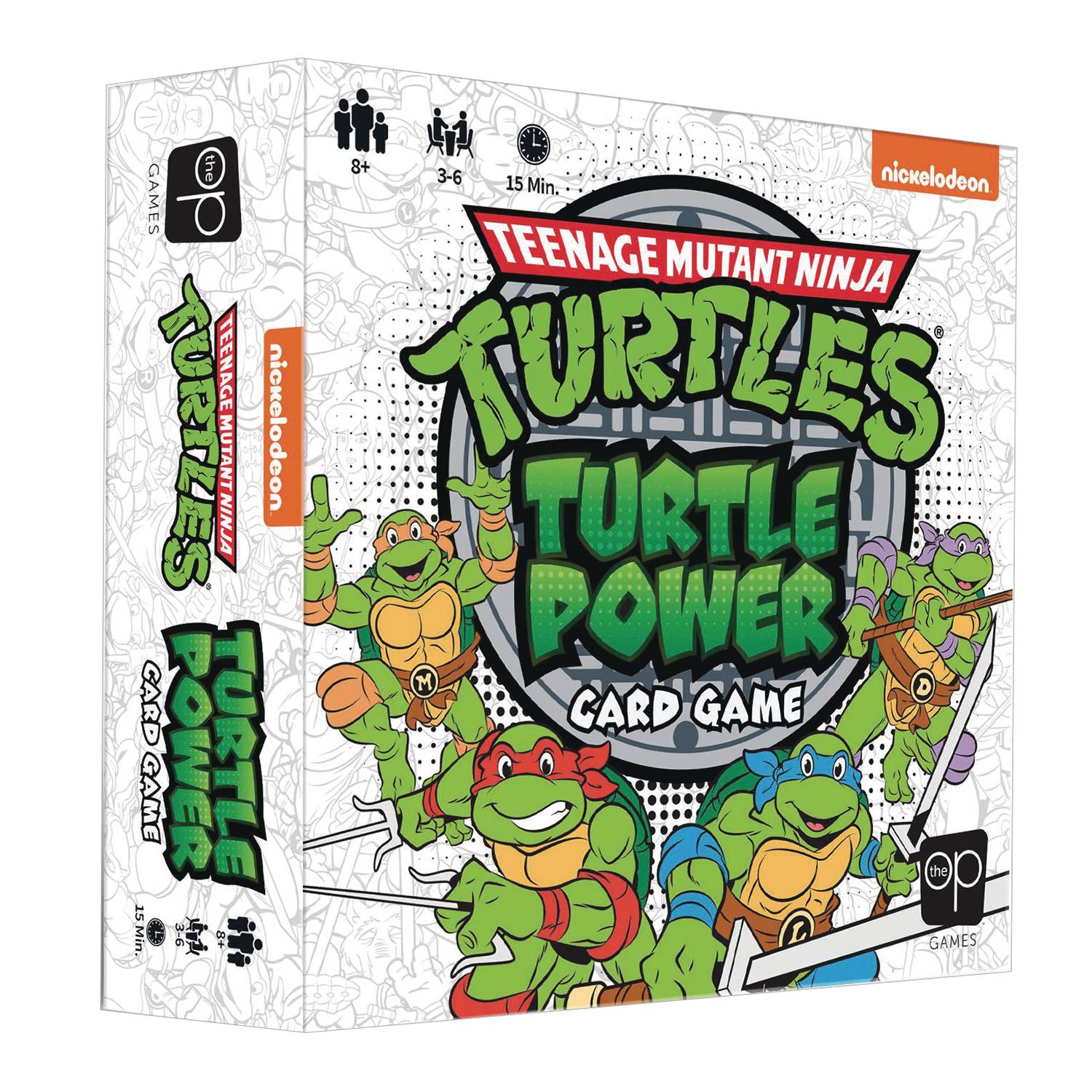 TMNT TURTLE POWER CARD GAME (C: 0-1-2)
