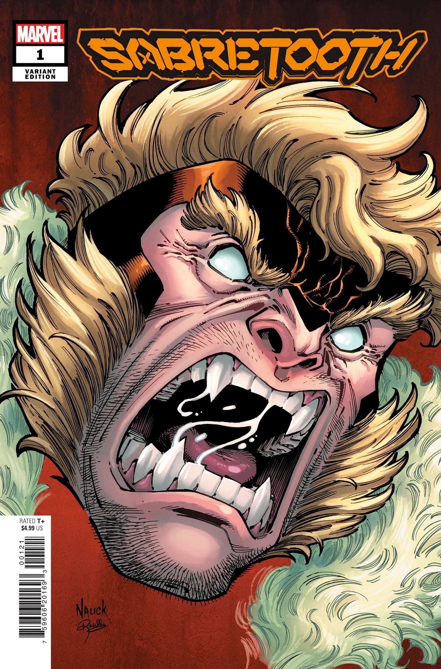 Sabretooth #1 Nauck Headshot Variant