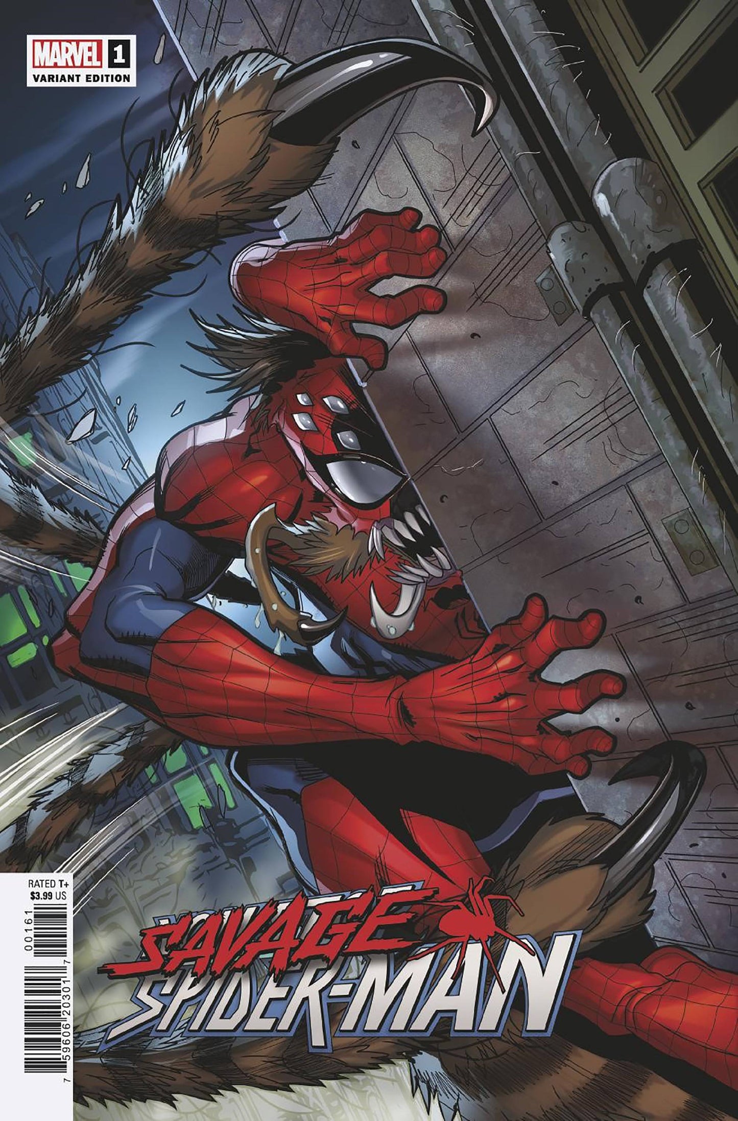 Savage Spider-Man #1 (Of 5) Lubera Variant