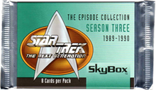 Star Trek: The Next Generation Season 3 Factory Sealed Trading Card Pack