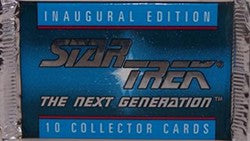 Star Trek: The Next Generation Inaugural Edition Sealed Trading Card Pack
