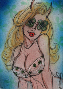 Succubus Sweethearts Sugar Spice 5finity 2023 Sketch Card Bianca Thompson V1