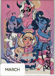 Succubus Sweethearts Sugar Spice 5finity 2023 Sketch Card Bianca Thompson V2