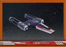 Star Wars Rise Skywalker Ships and Vehicles Parallel Card SV-2 Orange 38/99