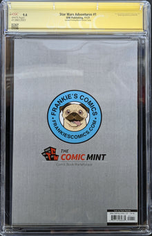 STAR WARS ADVENTURES (2020) #1 CVR RE Rose Besch Signed Graded CGC 9.4