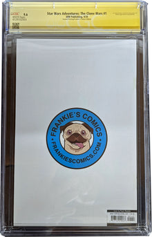 Star Wars Adventures: The Clone Wars #1 Momoko Variant Signed Graded CGC 9.6