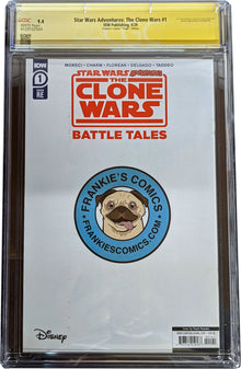 Star Wars Adventures: The Clone Wars #1 Momoko Virgin Variant Signed Graded CGC 9.4