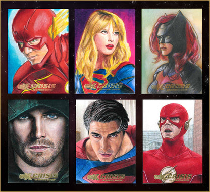 DC Comics Crisis on Infinite Earths CZX Super Premium Card Box