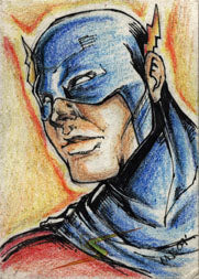 Project Superpowers Sketch Card by Mel Jay San Juan #23