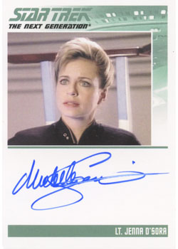 Star Trek TNG Heroes & Villains Autograph Card Michelle Scarabelli as D Sora