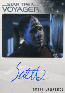 Star Trek Voyager Heroes & Villains Autograph Card Scott Lawrence as Garon