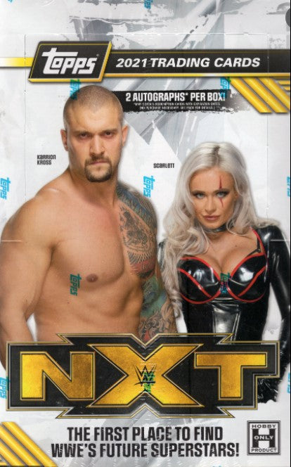 Topps 2021 WWE NXT Wrestling Factory Sealed Hobby Box