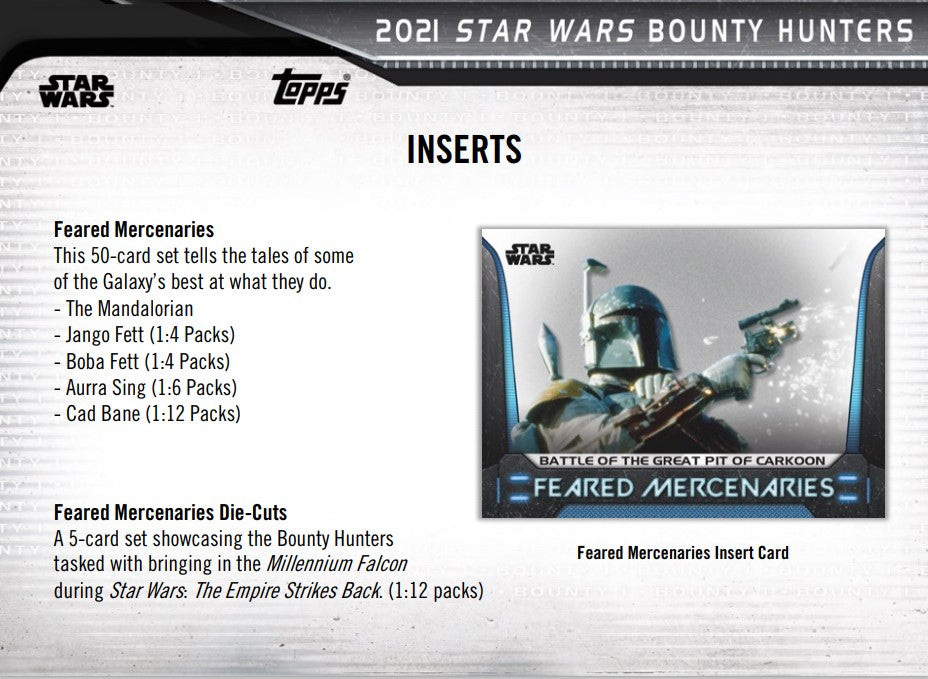2021 Star Wars Bounty Hunters Factory Sealed Hobby Box