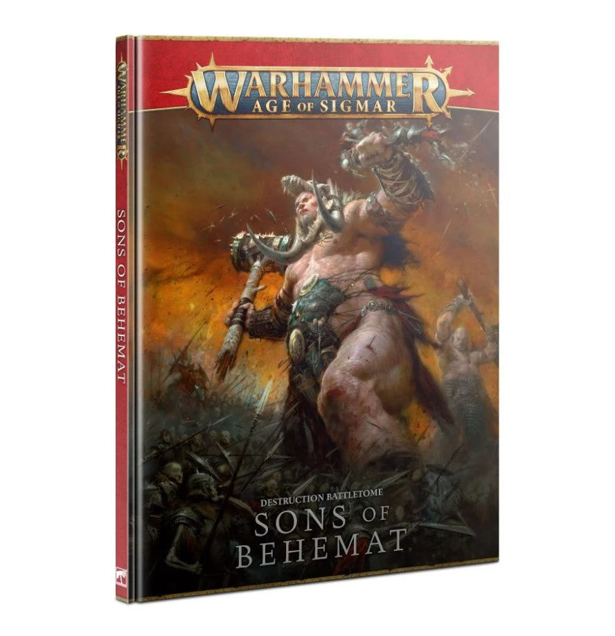 Warhammer Age of Sigmar: Destruction Battletome -  Sons of Behemat