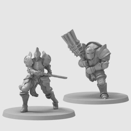 Dark Souls RPG Miniatures - Captains & Warriors