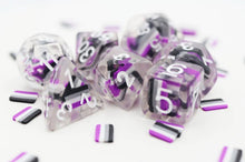 Asexual Flag RPG Dice Set