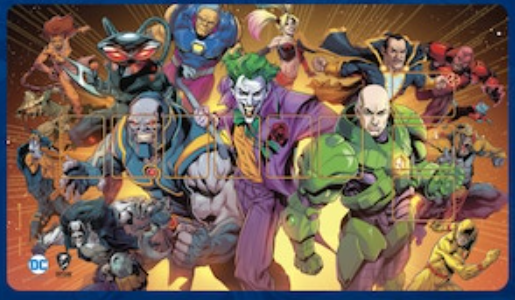 DC Deck-Building Game: Super-Villains Playmat (Kickstarter Exclusive Version)