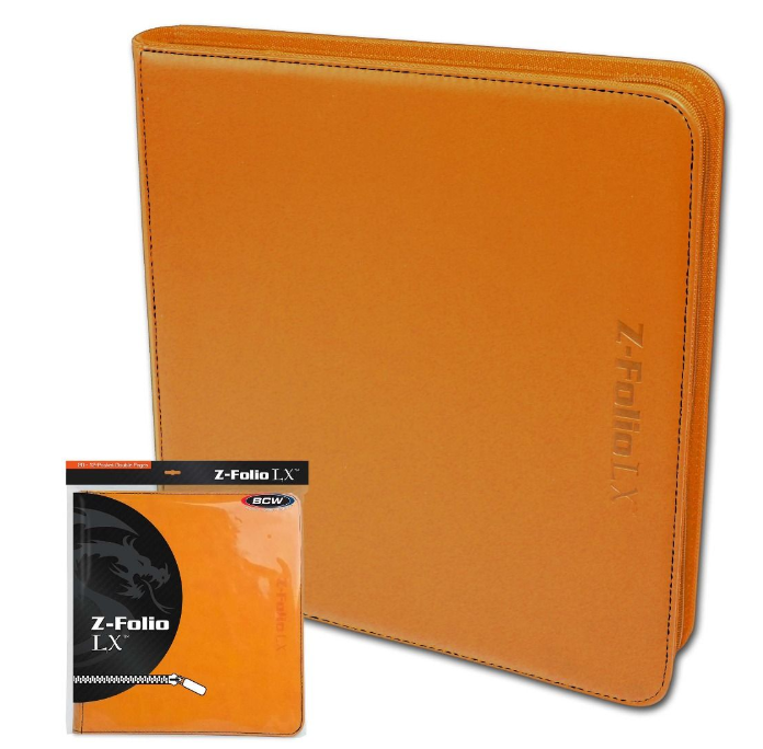 Z-Folio 12-Pocket LX Album - Orange