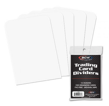 Trading Card Dividers
