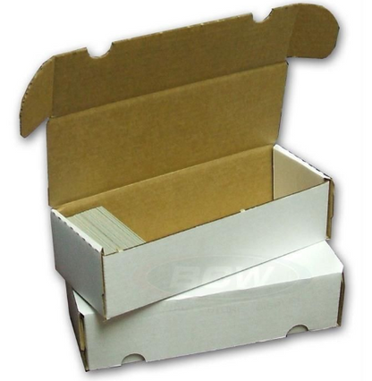 BCW 550 Count Cardboard Storage Box