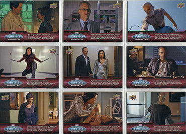 Marvel Agents of SHIELD Compendium Season 2 Complete 40 Card Chase Set
