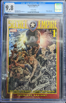 Secret Empire 1 Premiere Variant CGC 9.8