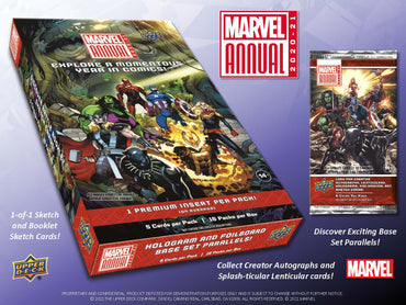 Upper Deck Marvel Annual 2020-21 Hobby Box