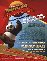 Kung Fu Panda Trading Card Sell Sheet