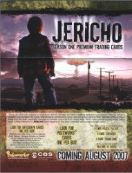 Jericho Season 1 Trading Card Binder with Sell Sheet