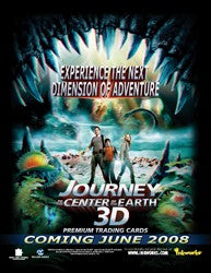 Journey to the Center of the Earth 3D Trading Card Sell Sheet