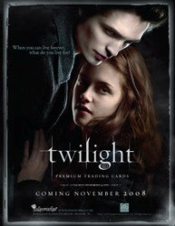 Twilight Movie Trading Card Promotional Dealer Sell Sheet