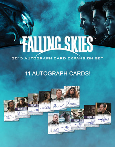 Falling Skies 2015 Autograph Expansion Complete 11 Card Factory Set