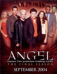 Angel Season 5 Trading Card Sell Sheet