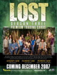 Lost Season 3 Trading Card Sell Sheet