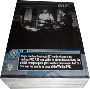 James Bond Mission Logs Complete 66 Card Basic Set