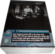 James Bond Mission Logs Complete 66 Card Basic Set