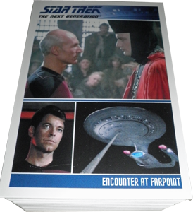 Complete Star Trek TNG Series 1 Complete 90 Card Basic Set