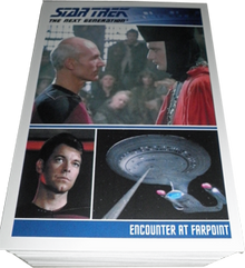 Complete Star Trek TNG Series 1 Complete 90 Card Basic Set