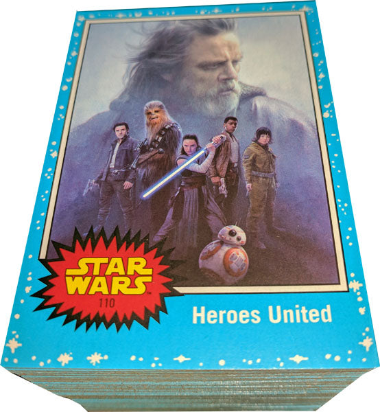 Star Wars Journey to Last Jedi Complete 110 Card Base Set